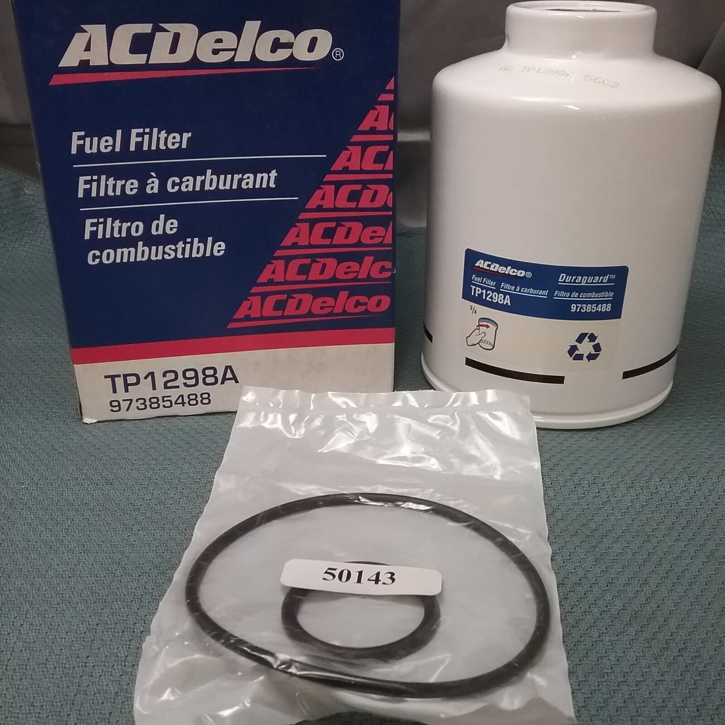 NEW ACDELCO TP1298A FUEL FILTER GM 97385488