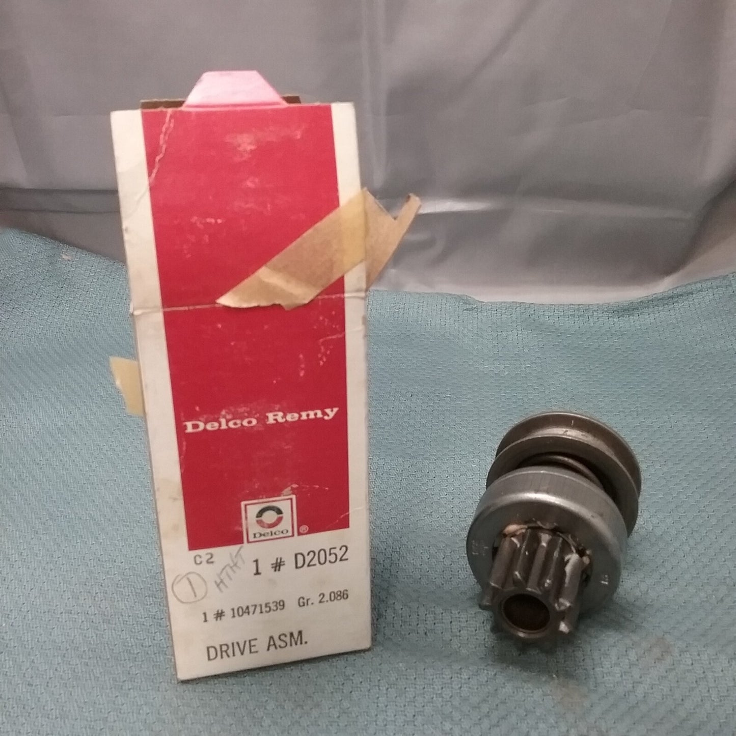 NEW ACDELCO D2052 DRIVE, STARTER GM 10471539