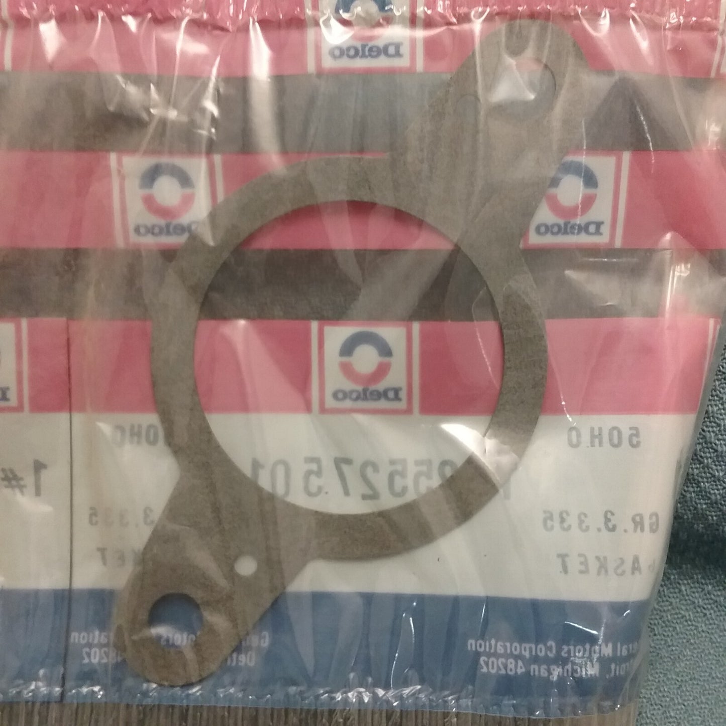 NEW ACDELCO 25527501 Gasket, Fuel Injection Throttle Body Mounting