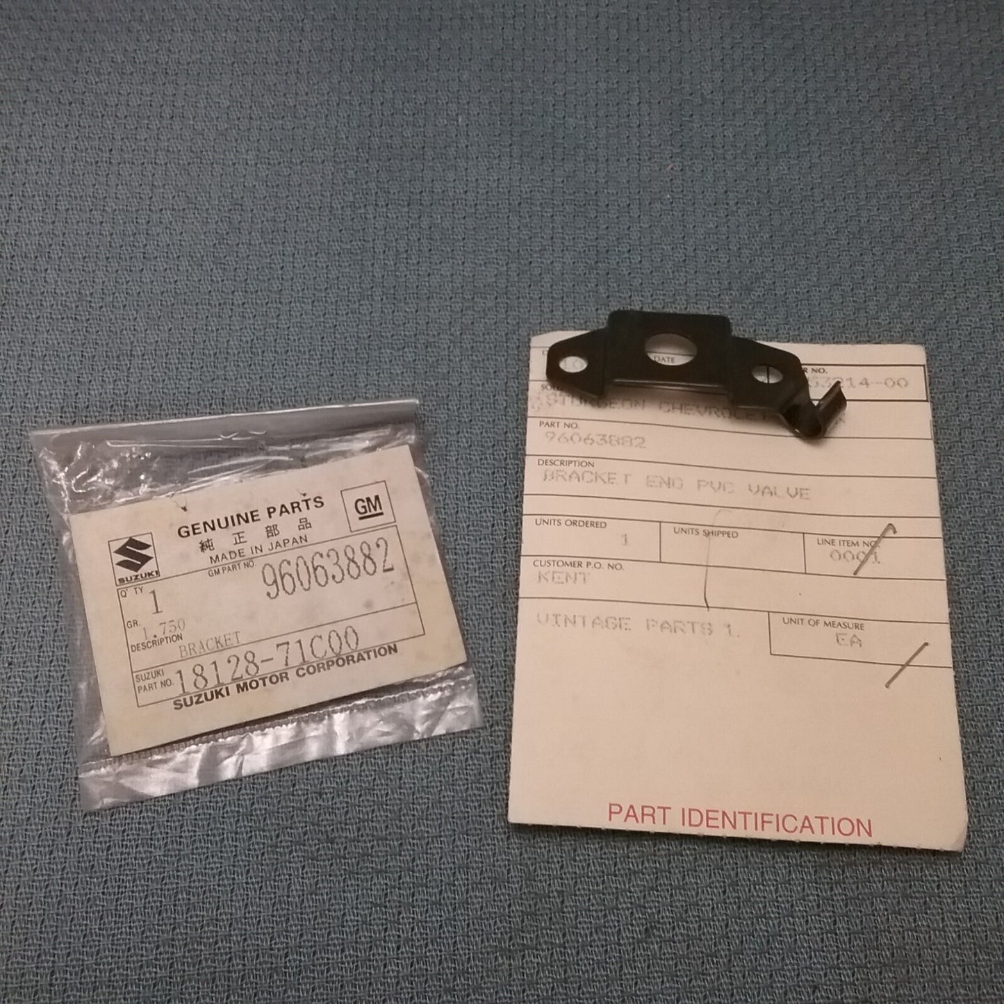 NEW GENUINE SUZUKI 18128-71C00 Bracket, Engine P.V.C Valve GM 96063882
