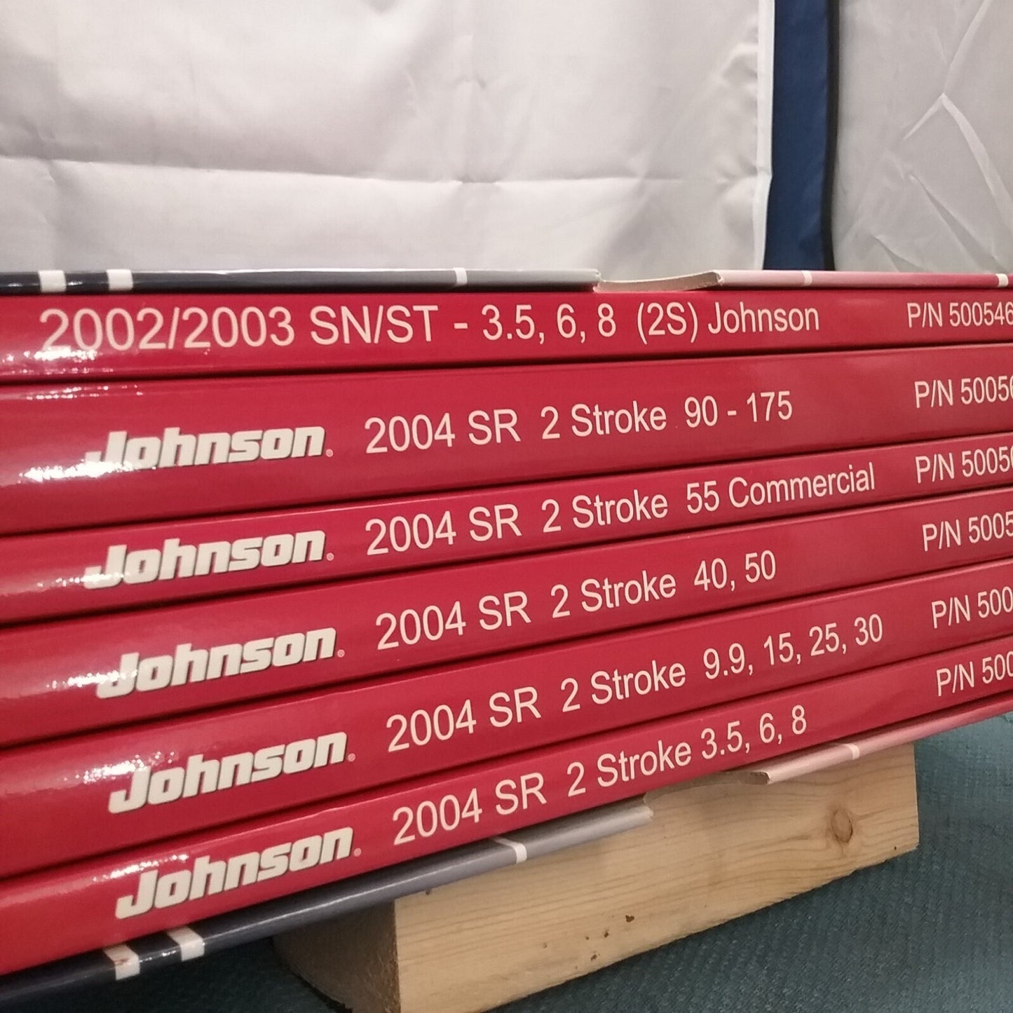 JOHNSON/EVINRUDE 5005634, 5005638, 5005640, 5005646, 5005647, 5005466 MANUAL SET