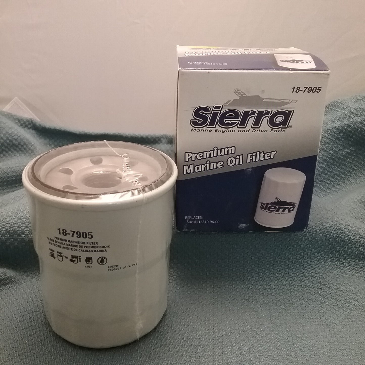 NEW SIERRA 18-7905 Marine Oil Filter