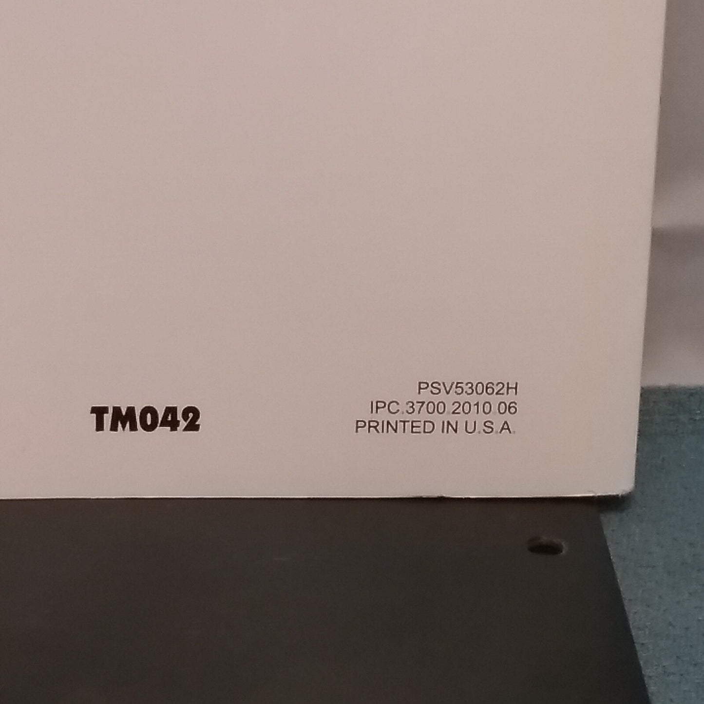 HONDA MARINE TM042 SPECS MANUAL 2011 PSV53062H