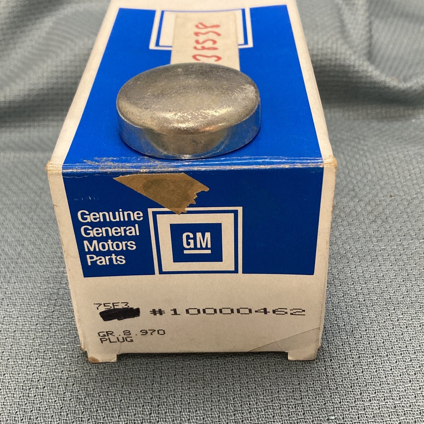 NEW GENUINE GM 10000462 PLUG, EXPANSION, CYLINDER BLOCK GR 8.970