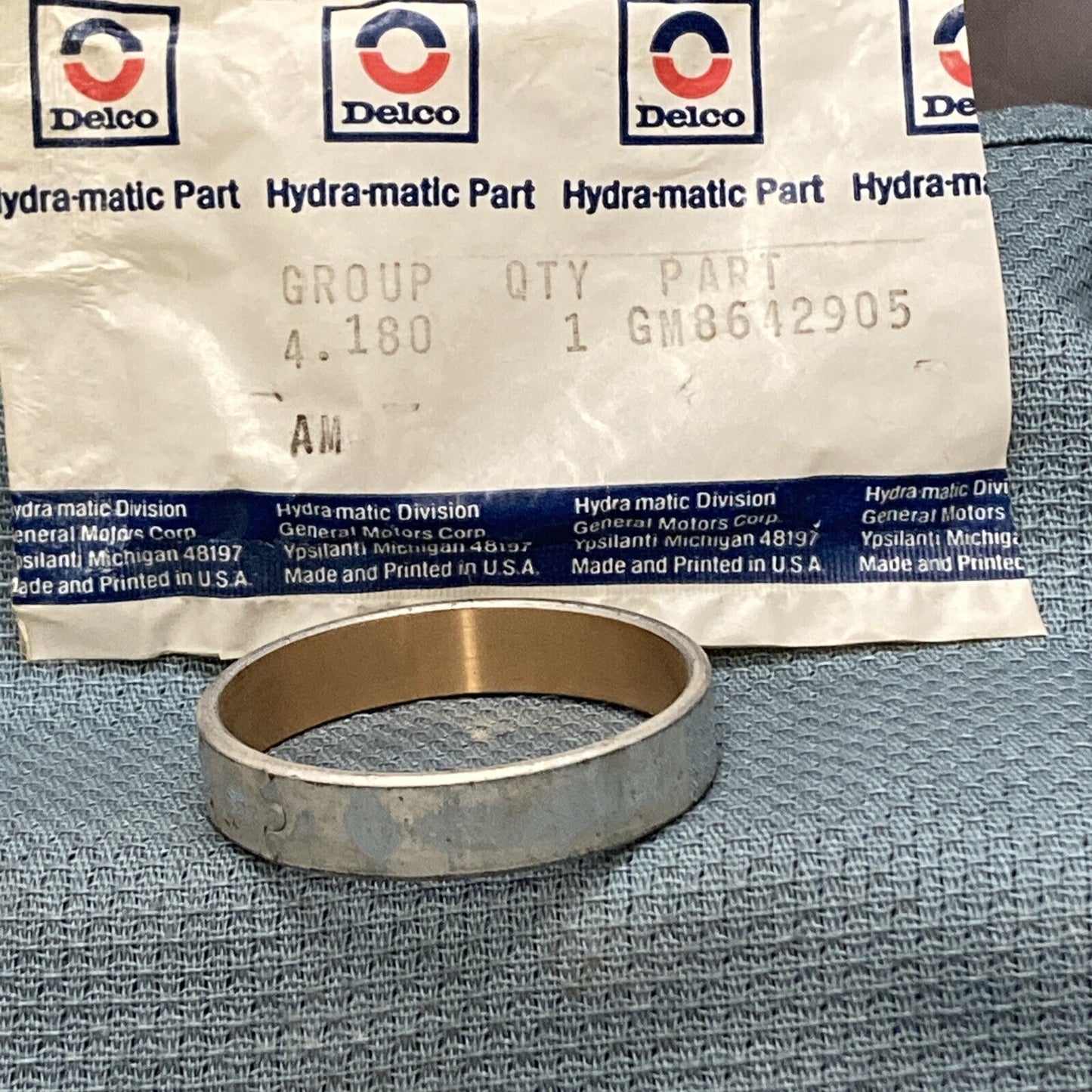 NEW ACDELCO 8642905 BUSHING, REV INPUT CLUTCH HOUSING FRONT GM 8642905 GR 4.180