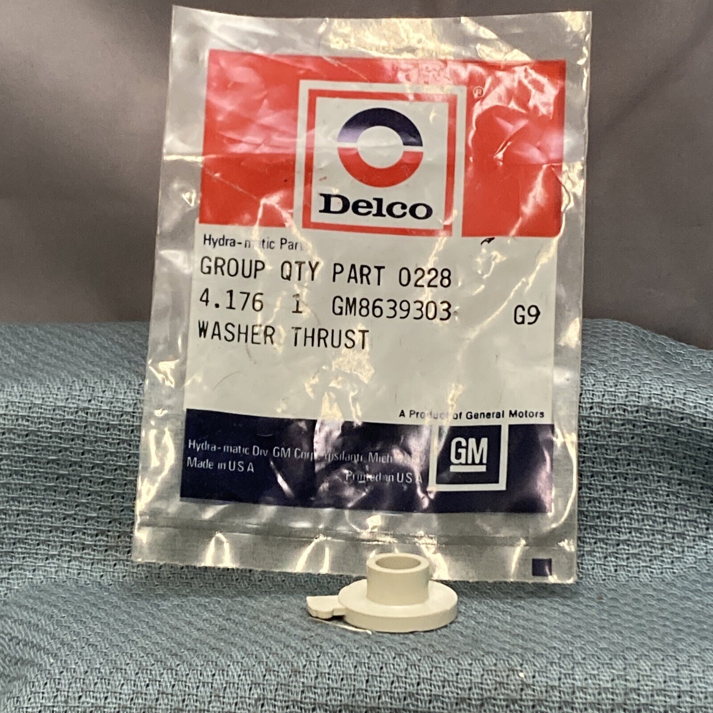 NEW ACDELCO 8639303 WASHER, FWD CLUTCH HOUSING THRUST GM 8639303 GR 4.176