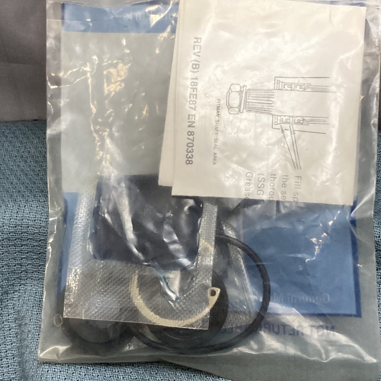 NEW GENUINE GM 7832730 SEAL KIT, STEERING GEAR ADJUSTER PLUG 1982-1997 GR 6.840