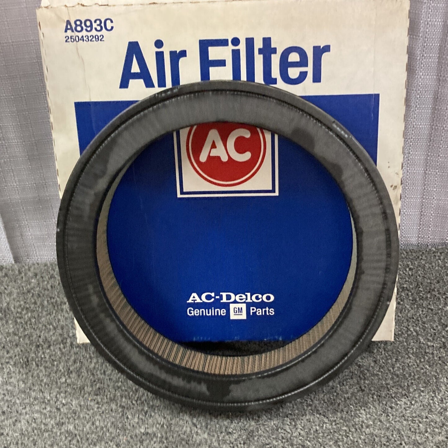 NEW ACDELCO A893C AIR FILTER GM 25043292
