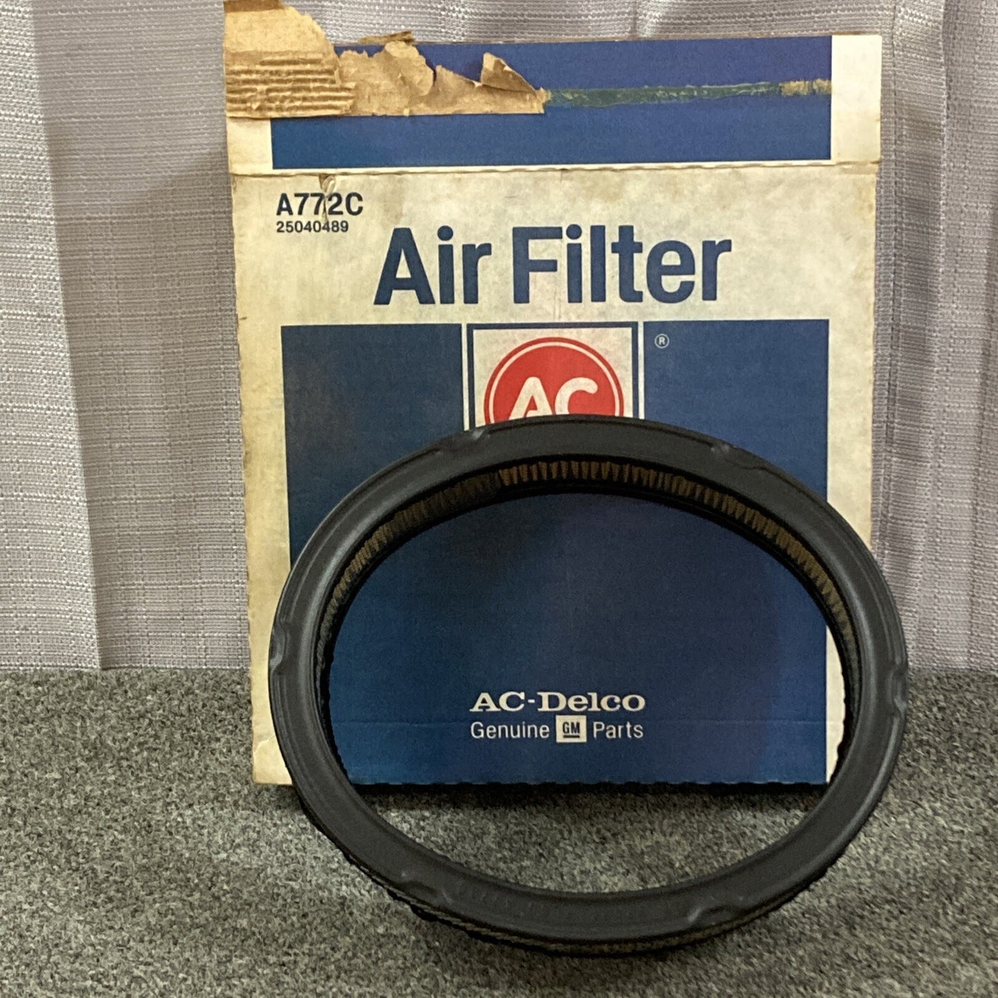 NEW ACDELCO A772C AIR FILTER GM 25040489