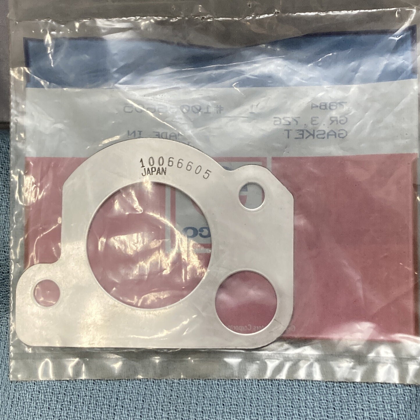 NEW ACDELCO 40-716 GASKET, FUEL INJ THROTTLE BODY MOUNTING GM 10066605 GR 3.726