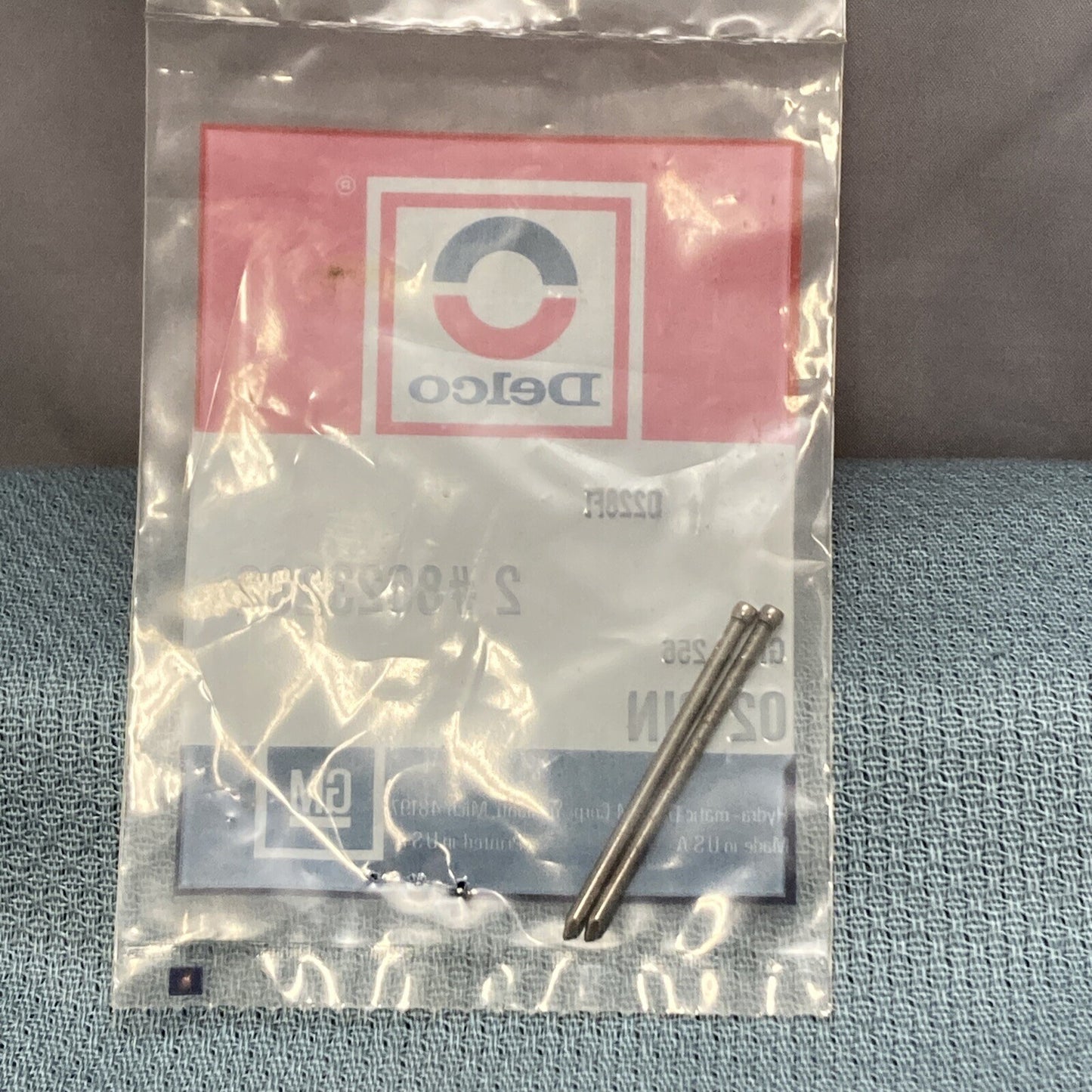 QTY 2 NEW ACDELCO 8623232 PIN, GOVERNOR WEIGHT 1982-1990 GM 8623232 GR 4.256