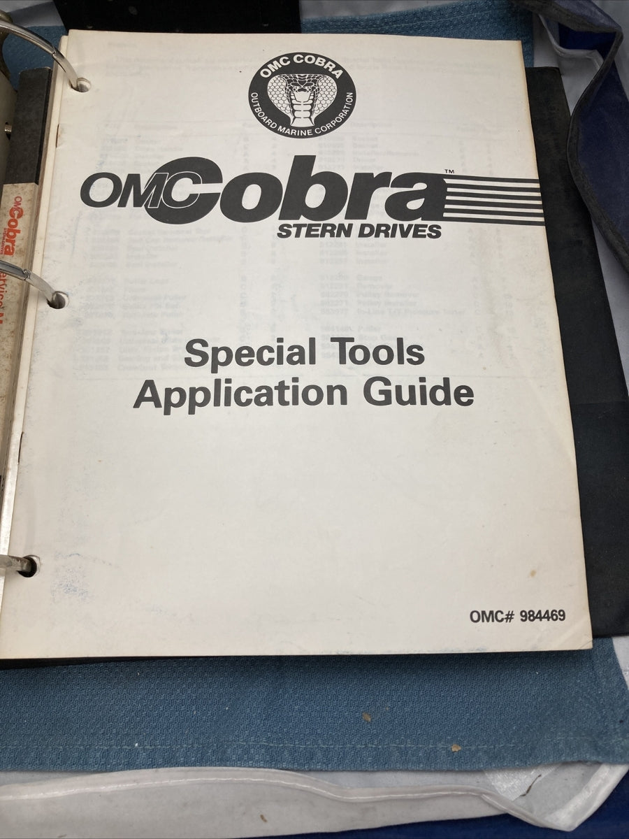OMC 984416-984423, 984469, 985405-985410, 507605, 507552 CATALOGS/MANUALS