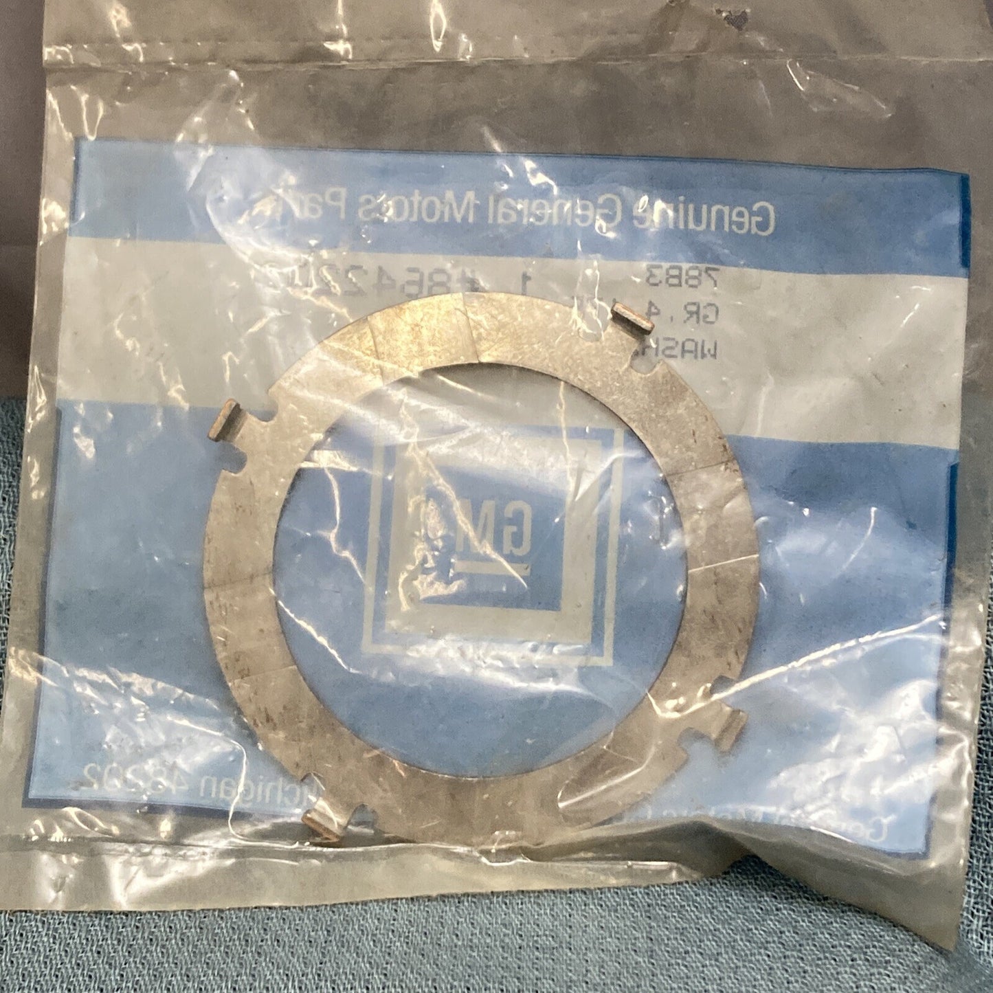 NEW GENUINE GM 8642202 WASHER, REACTION CARRIER SHAFT THRUST 1982-2002 GR 4.176