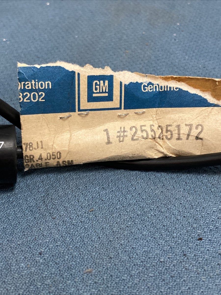 NEW GM 25525172 TRANSMISSION CABLE GR.4.050 FITS RIVIERA, TORONADO