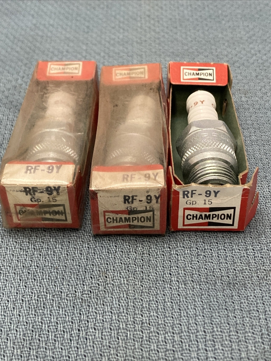 QTY 3 NEW CHAMPION RF-9Y SPARK PLUG