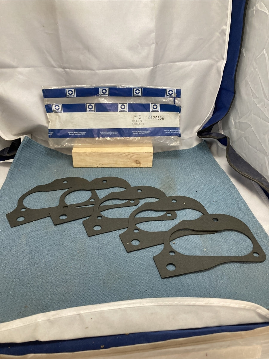 QTY 5 NEW ACDELCO 40-695 FUEL INJECTION THROTTLE MOUNTING GASKET GM 10129566