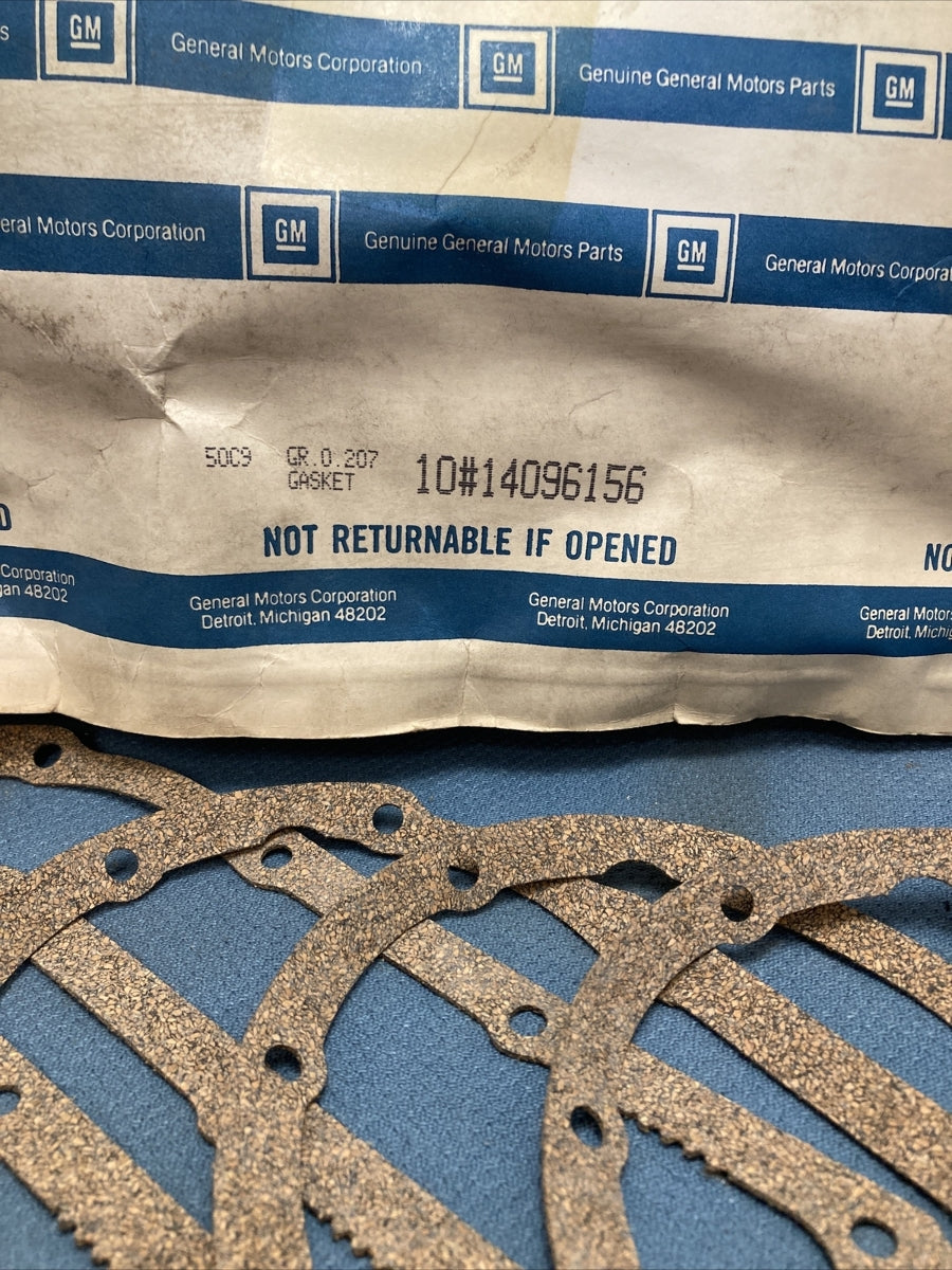 QTY 6 GENIUNE GM 14096156 ENGINE TIMING COVER GASKET GR.0.207