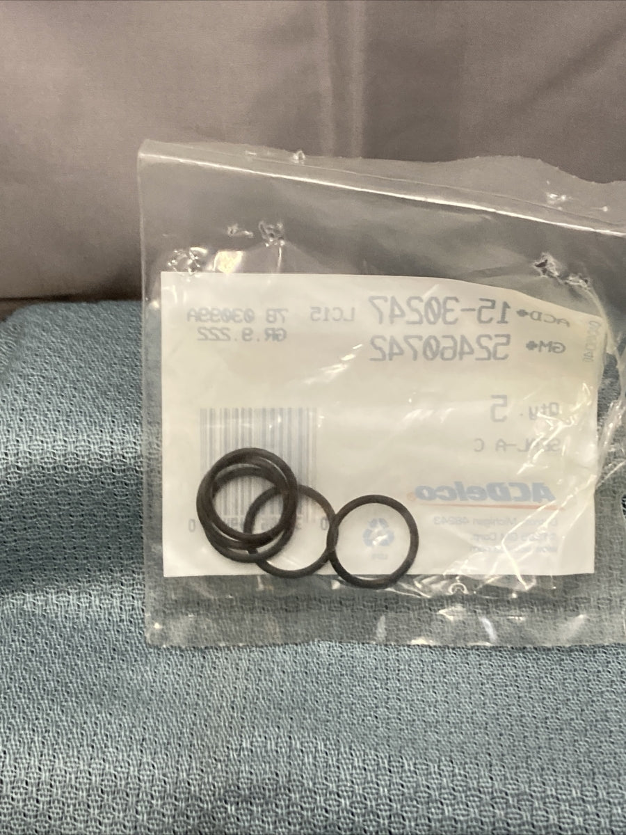 QTY 5 NEW ACDELCO 15-30247 SEAL, A/C COMP/COND HOSE 1989-00 GM 52460742 GR 9.222