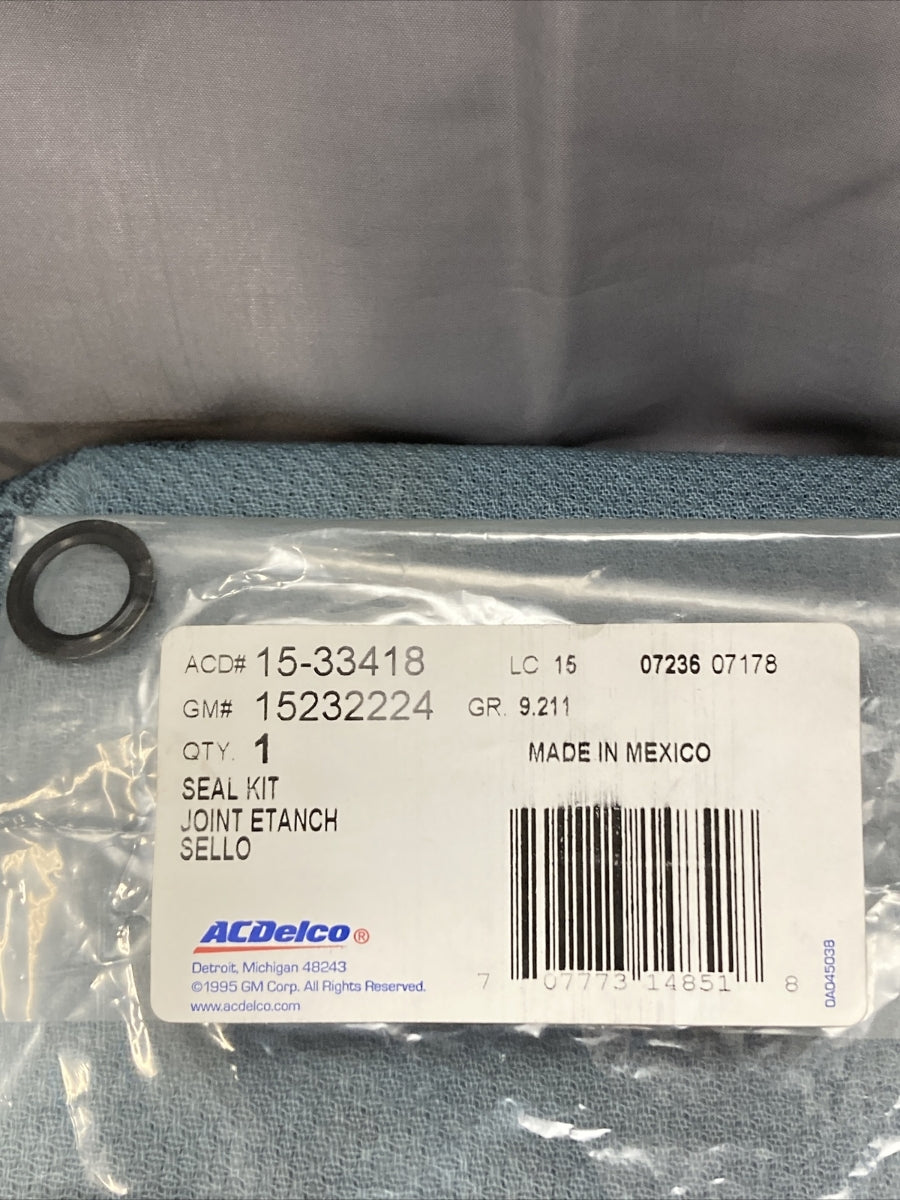 NEW ACDELCO 15-33418 SEAL, AUX A/C EVAPORATOR OUTLET TUBE GM 15232224 GR 9.211