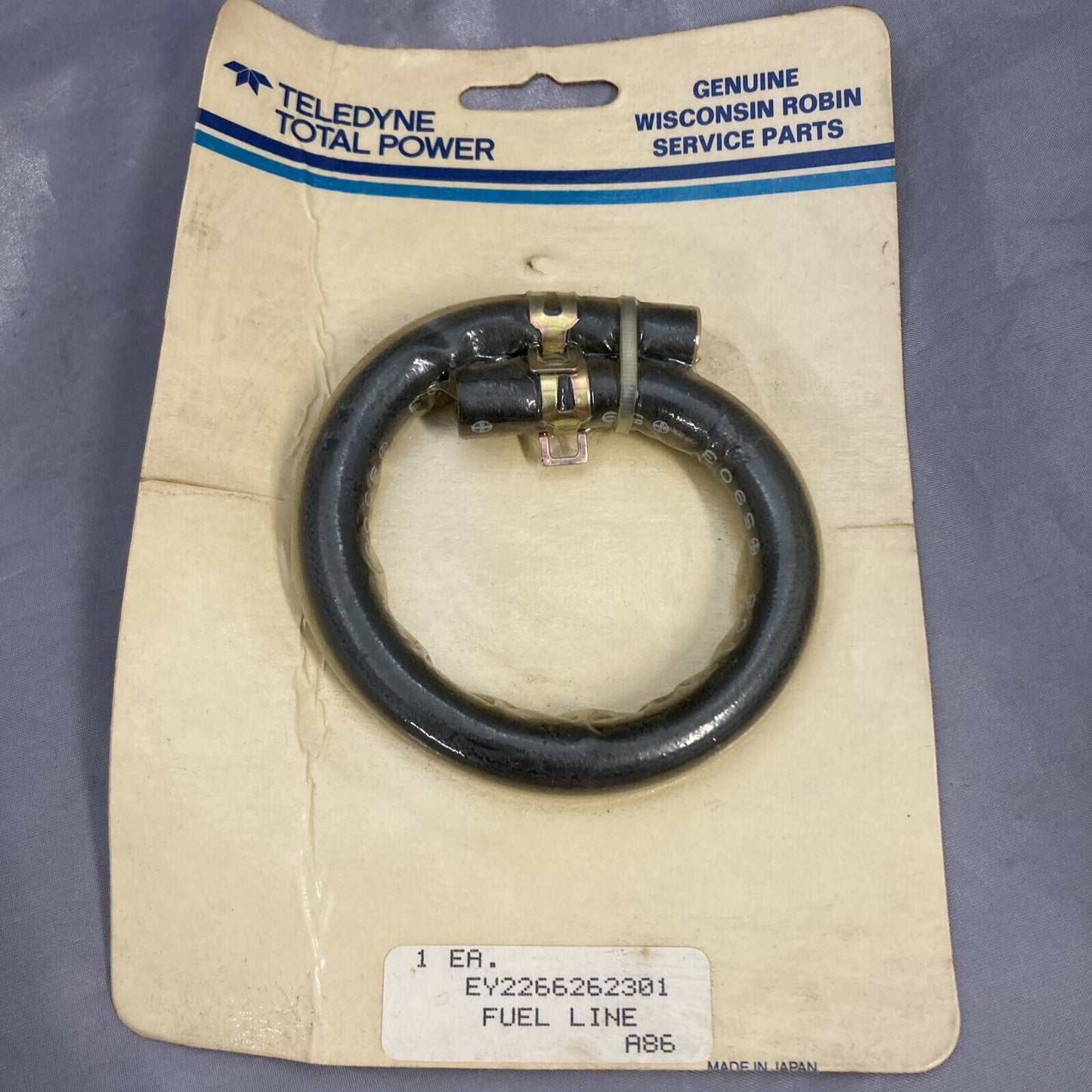 NEW TELEDYNE 2266262301 FUEL LINE