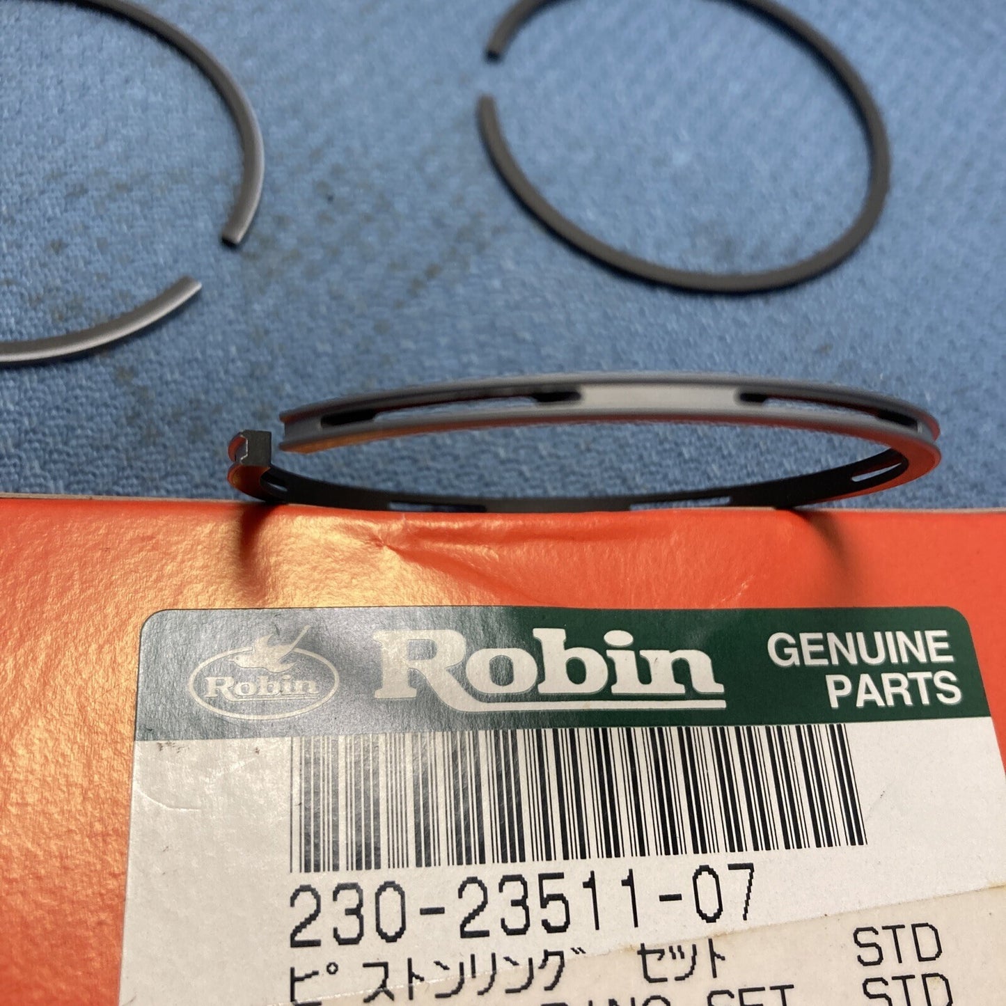 NEW ROBIN SUBARU 230-23511-07 PISTON RING SET STD