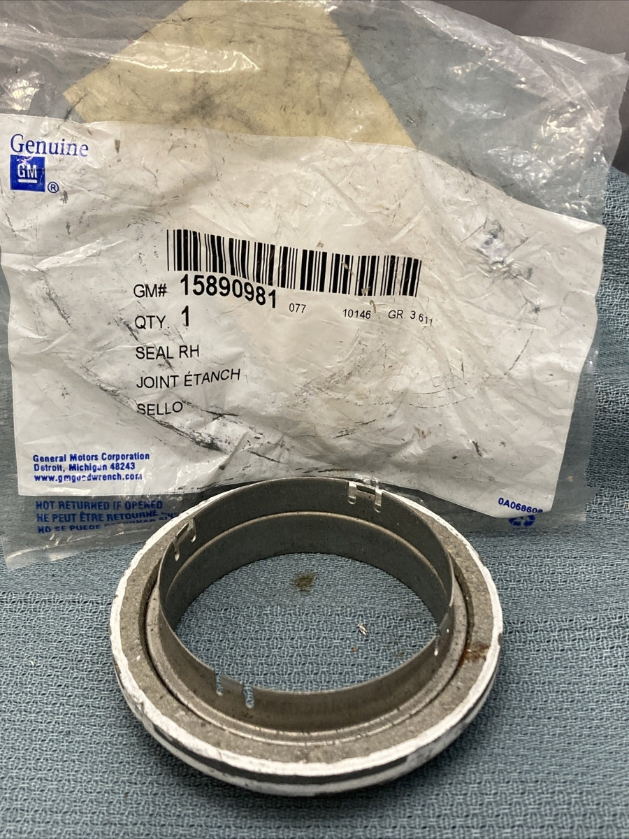 NEW GENUINE GM 15890981 SEAL, EXHAUST MANIFOLD PIPE *GM1000M GR 3.611