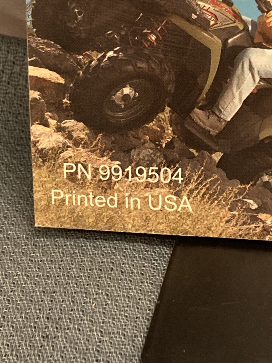 NEW GENUINE POLARIS 9919504 SPORTSMAN 6X6 SERVICE MANUAL 2004-2005