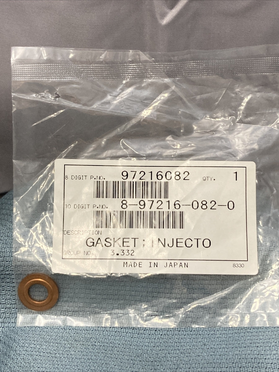NEW GM 97216082 GASKET, FUEL INJECTOR GR 3.332