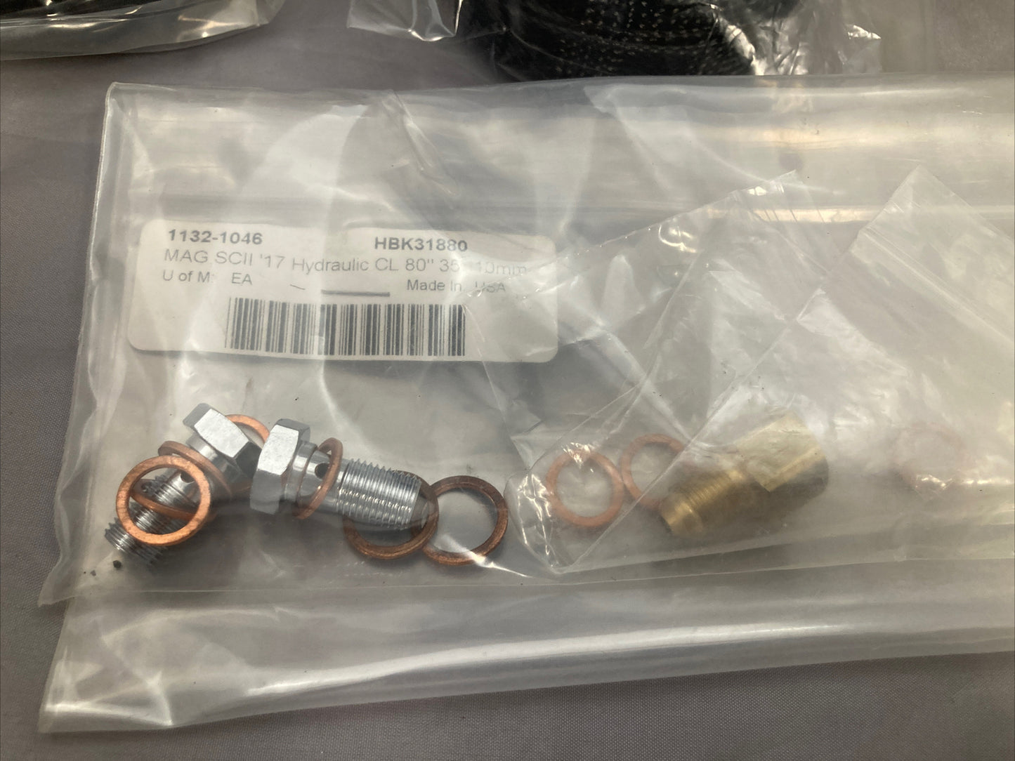 NEW LA CHOPPERS LA-8054KT2-13 Stainless Braided Handlebar and Brake Line Kit