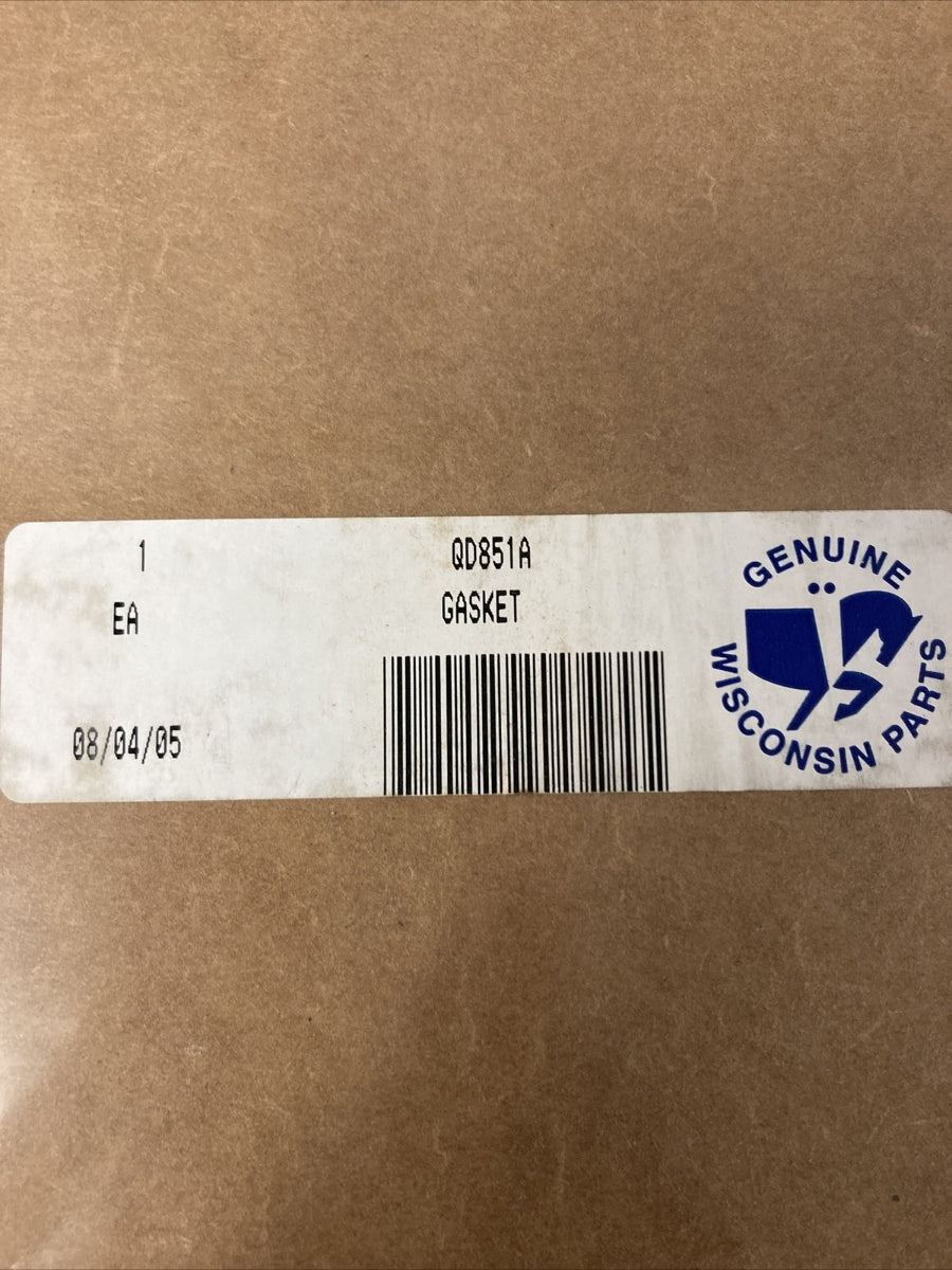 NEW WISCONSIN QD851A GASKET GEAR COVER