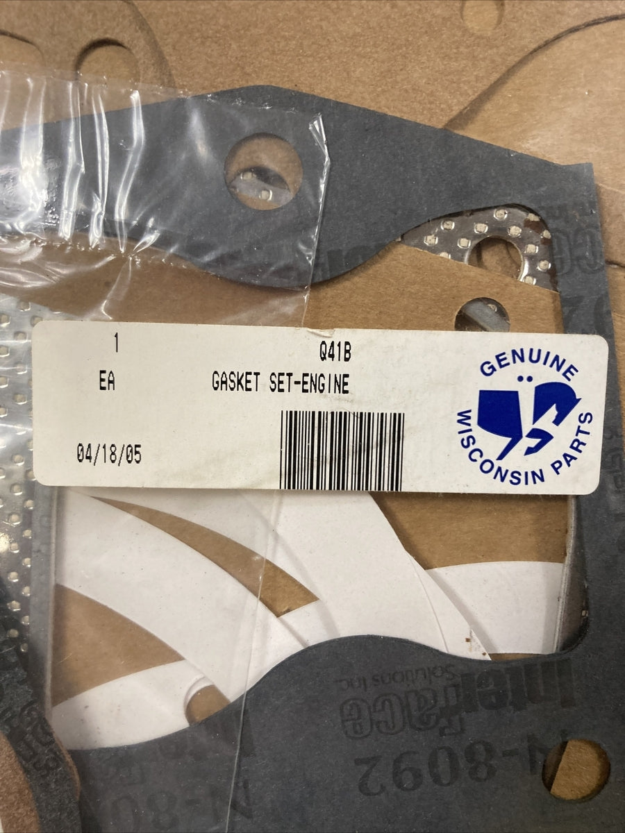 NEW WISCONSIN Q41B ENGINE GASKET SET