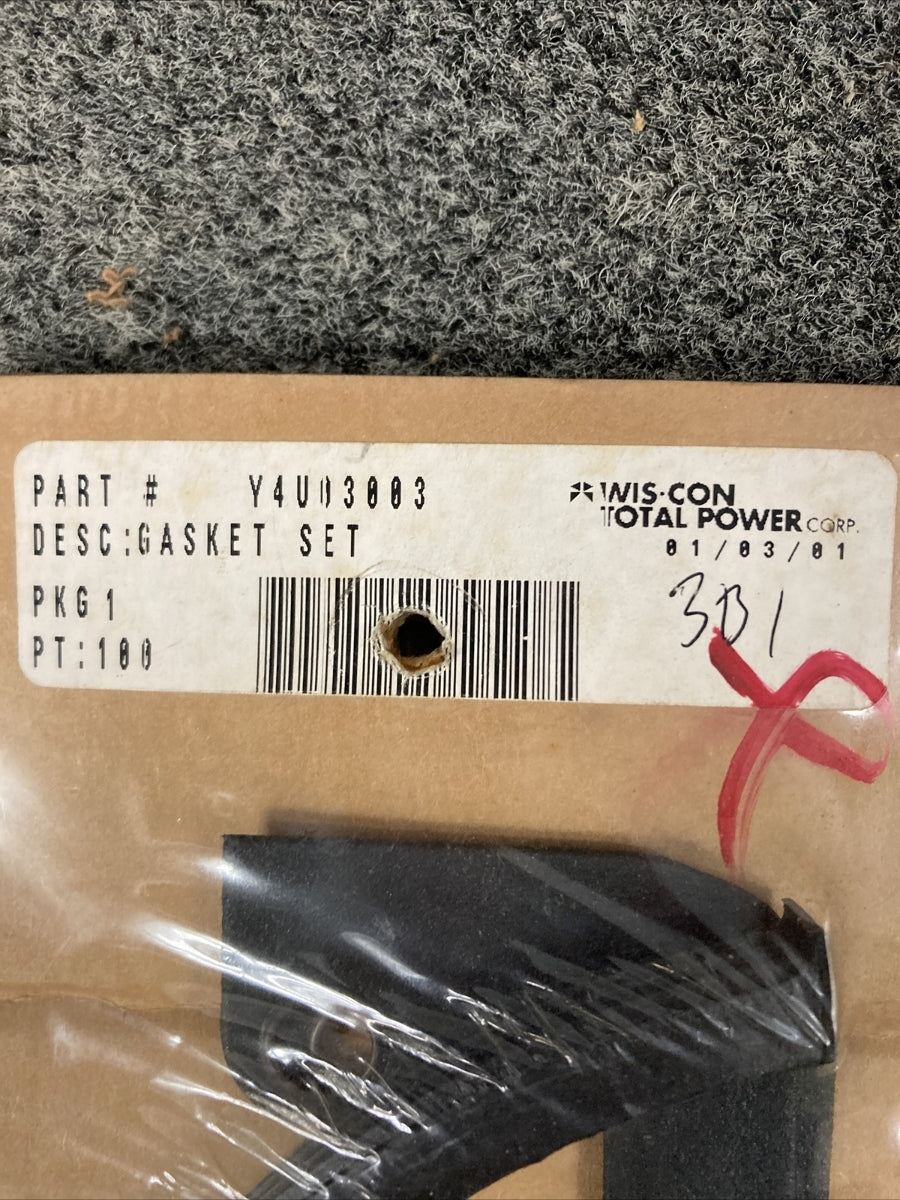 NEW WIS-CON TOTAL POWER Y4U03003 GASKET SET