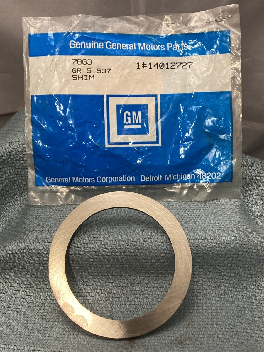 NEW GENUINE GM 14012727 SHIM, DIFFERENTIAL BEARING 1985-2021 GR 5.537
