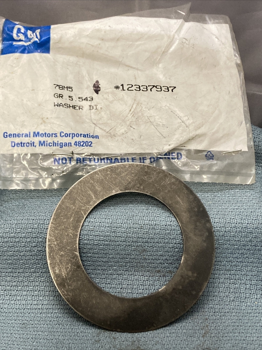 NEW GENUINE GM 12337937 WASHER, DIFFERENTIAL SIDE GEAR THRUST 1985-2002 GR 5.543