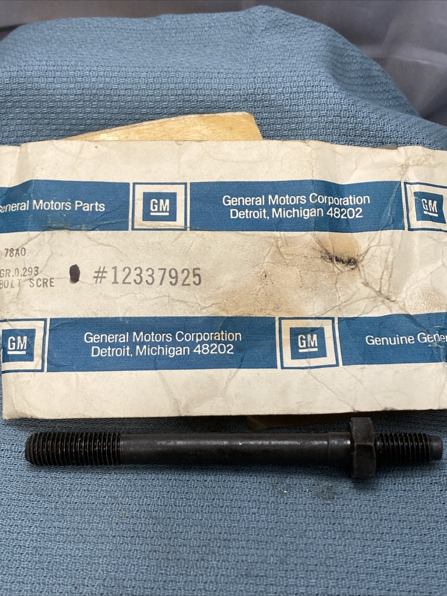 NEW GENUINE GM 12337925 BOLT/SCREW, CYLINDER HEAD 1985-1991 GR 0.293