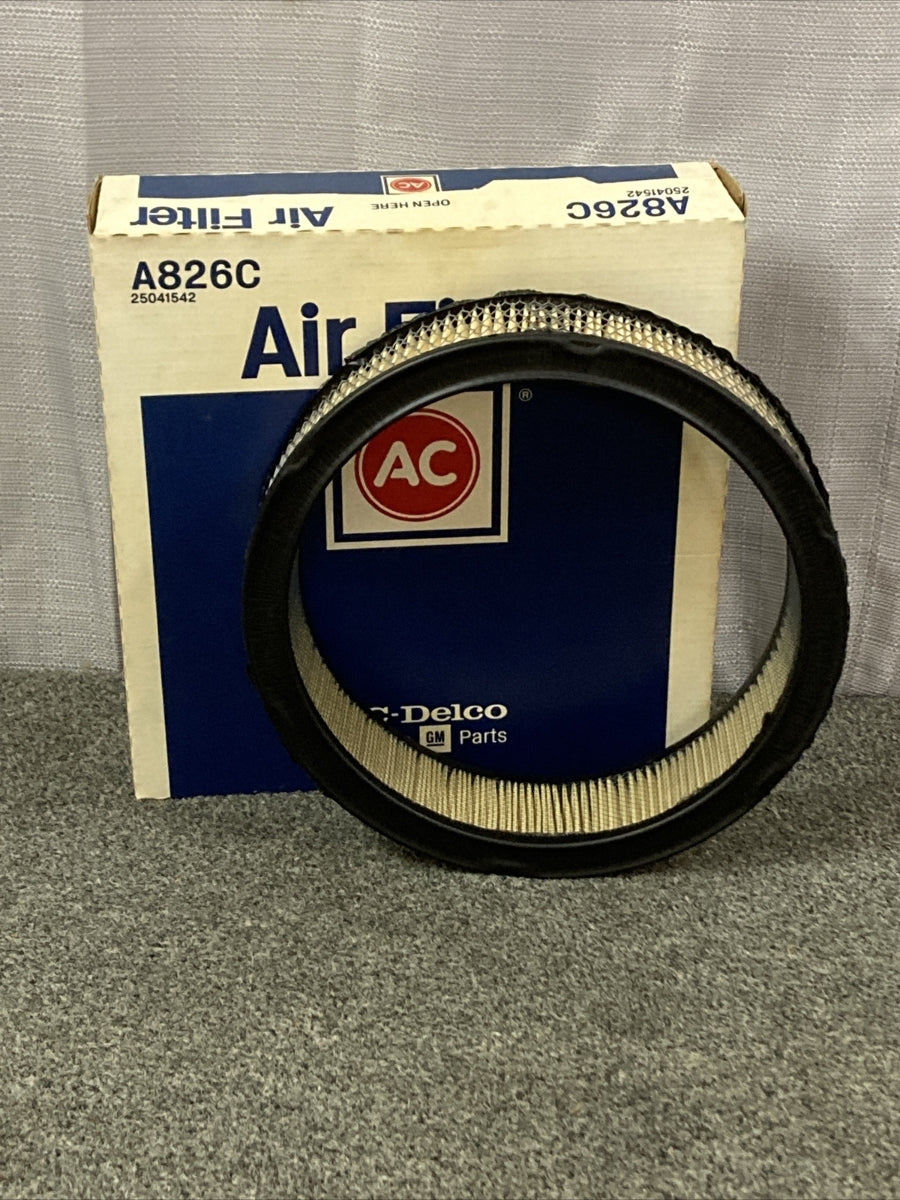 NEW ACDELCO A826C AIR FILTER 1982-1985 GM 25041542