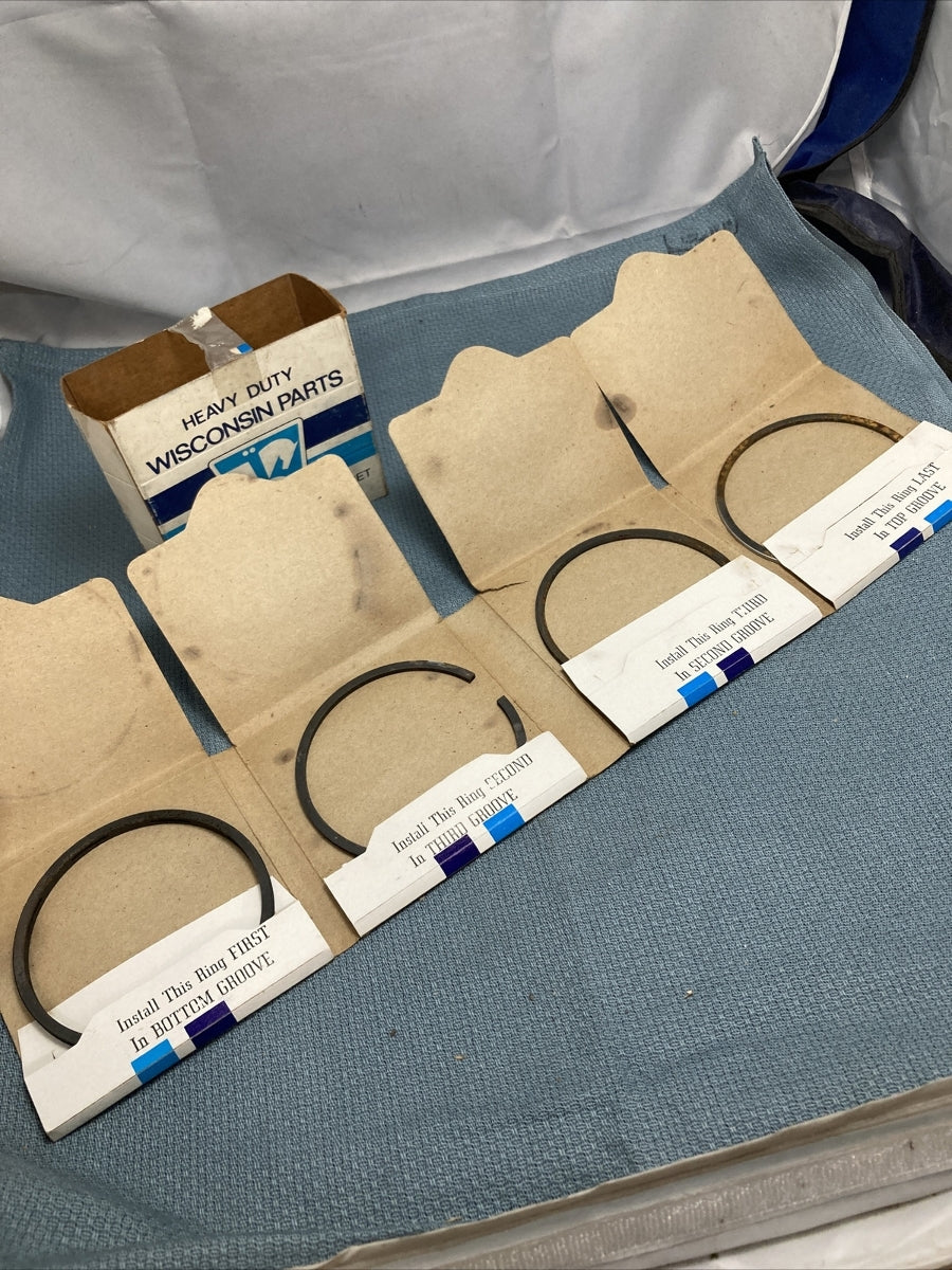 NEW WISCONSIN PARTS DR20CS-20 PISTON RING SET