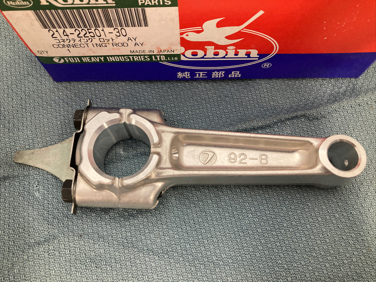 NEW SUBARU ROBIN 214-22501-30 CONNECTING ROD SUPERSEDES 214-22501-10
