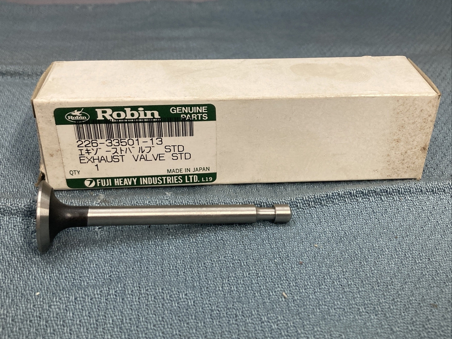 NEW SUBARU ROBIN 226-33501-13 EXHAUST VALVE SUPERSEDED 281-33501-03