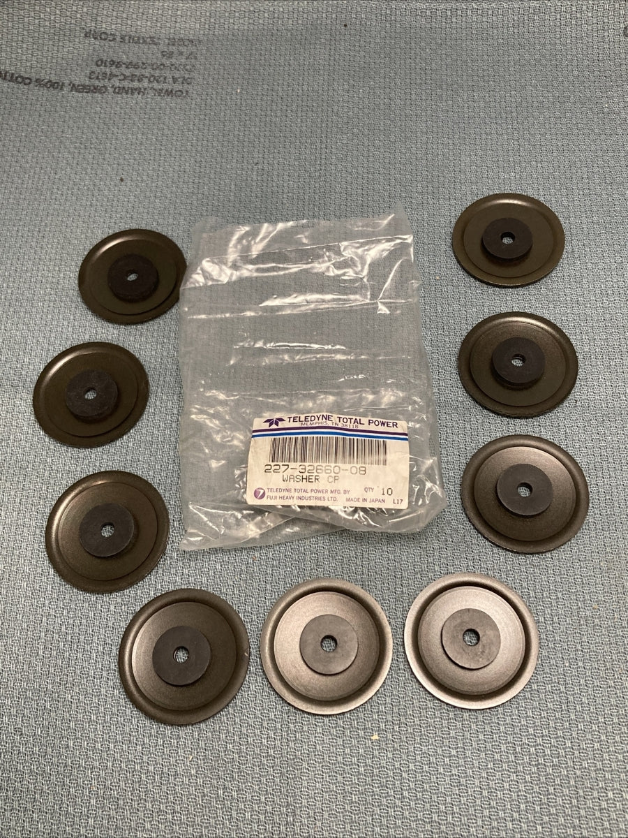 QTY 9 NEW TELEDYNE TOTAL POWER 227-32660-08 WASHER