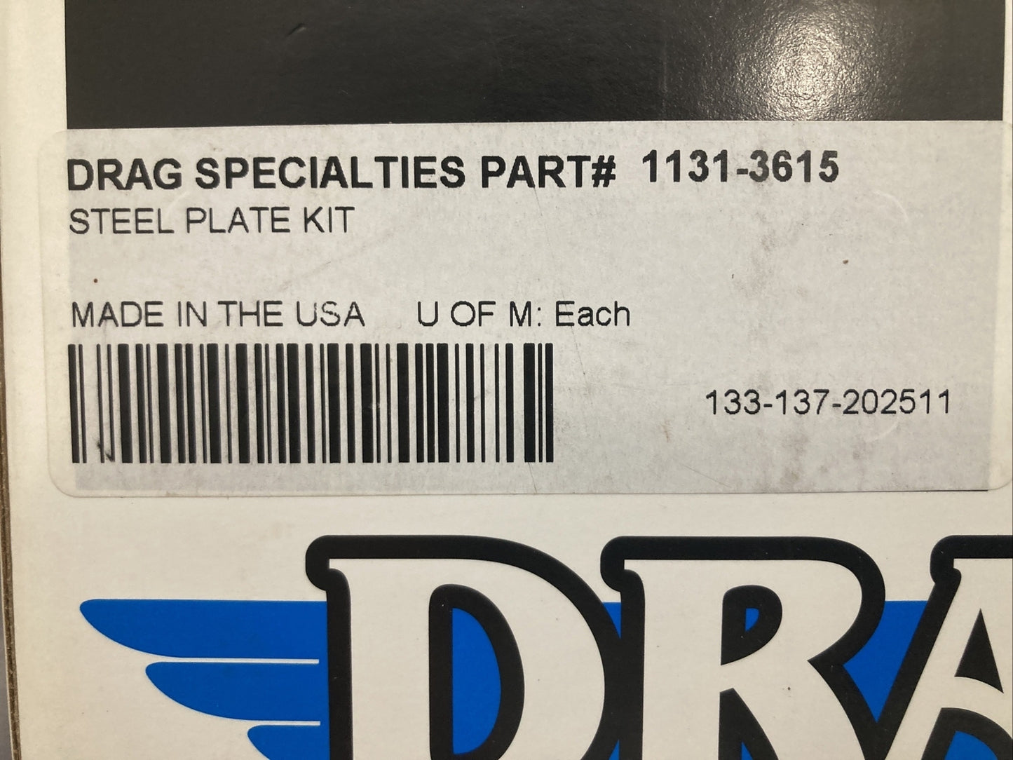 NEW DRAG SPECIALTIES 1131-3615 STEEL CLUTCH PLATE KIT