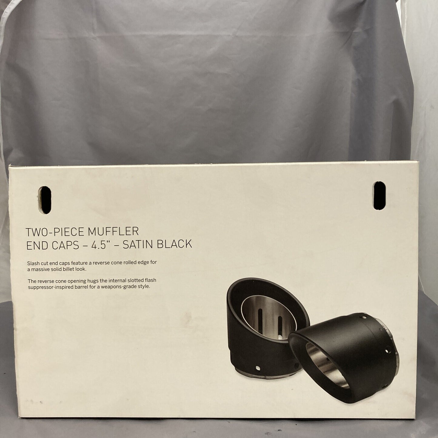 NEW GENUINE HARLEY DAVIDSON SCREAMING EAGLE 65100076 Two-Piece 4.5 in. End Caps