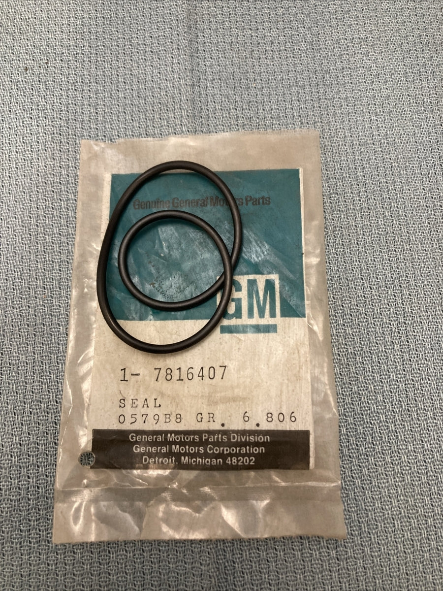 NEW GENUINE GM 7816407 SEAL, STEERING GEAR HOUSING COVER (O-RING) GR 6.806