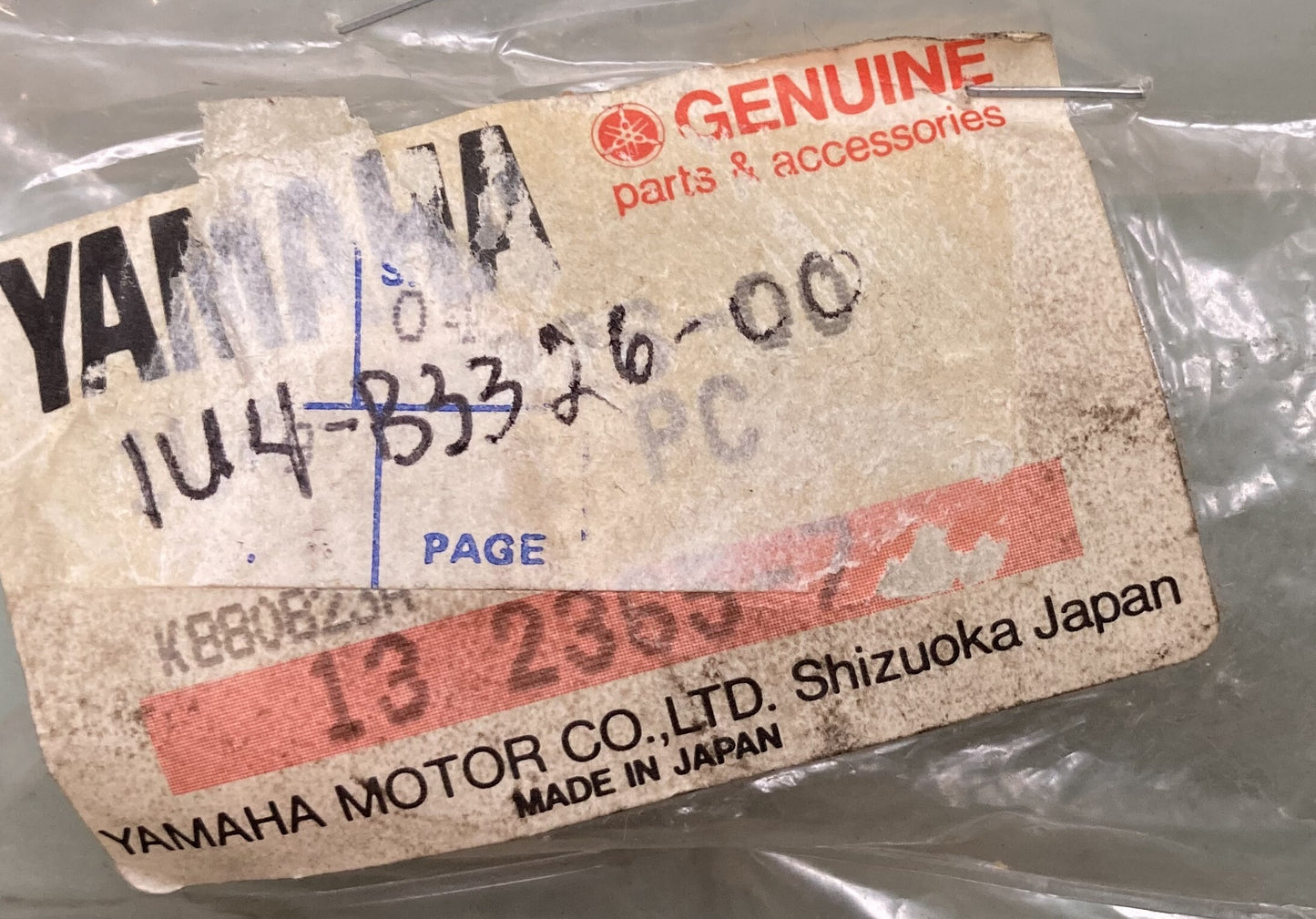 New Genuine Yamaha 1U4-83326-00-00 Flasher Collar