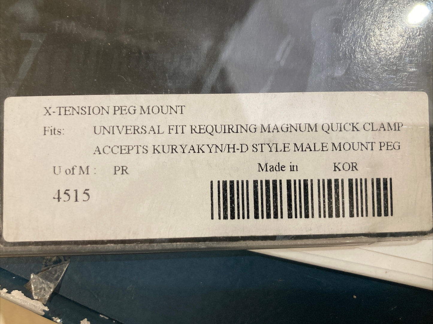 NEW KURYAKYN 4515 X-TENSION PEG MOUNT