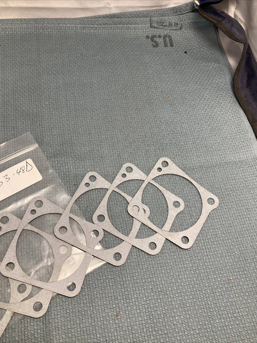 QTY 7 NEW HARLEY DAVIDSON 18633-48D GASKET TAPPET GUIDE, REAR