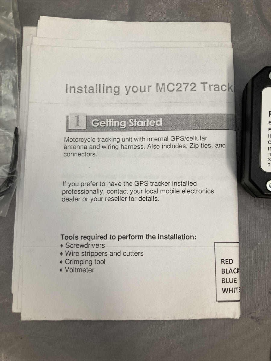 NEW PROCON LMU11G100-PC002 MCLOCATE MC272 VEHICLE GPS TRACKING THEFT SYSTEM