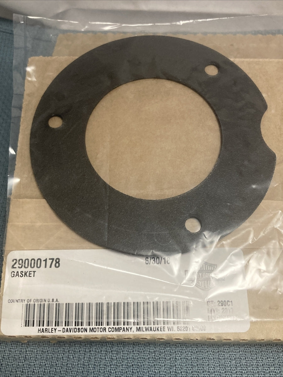 NEW GENUINE HARLEY DAVIDSON 29000178 AIRBOX BP SUB-CMPNT, GASKET