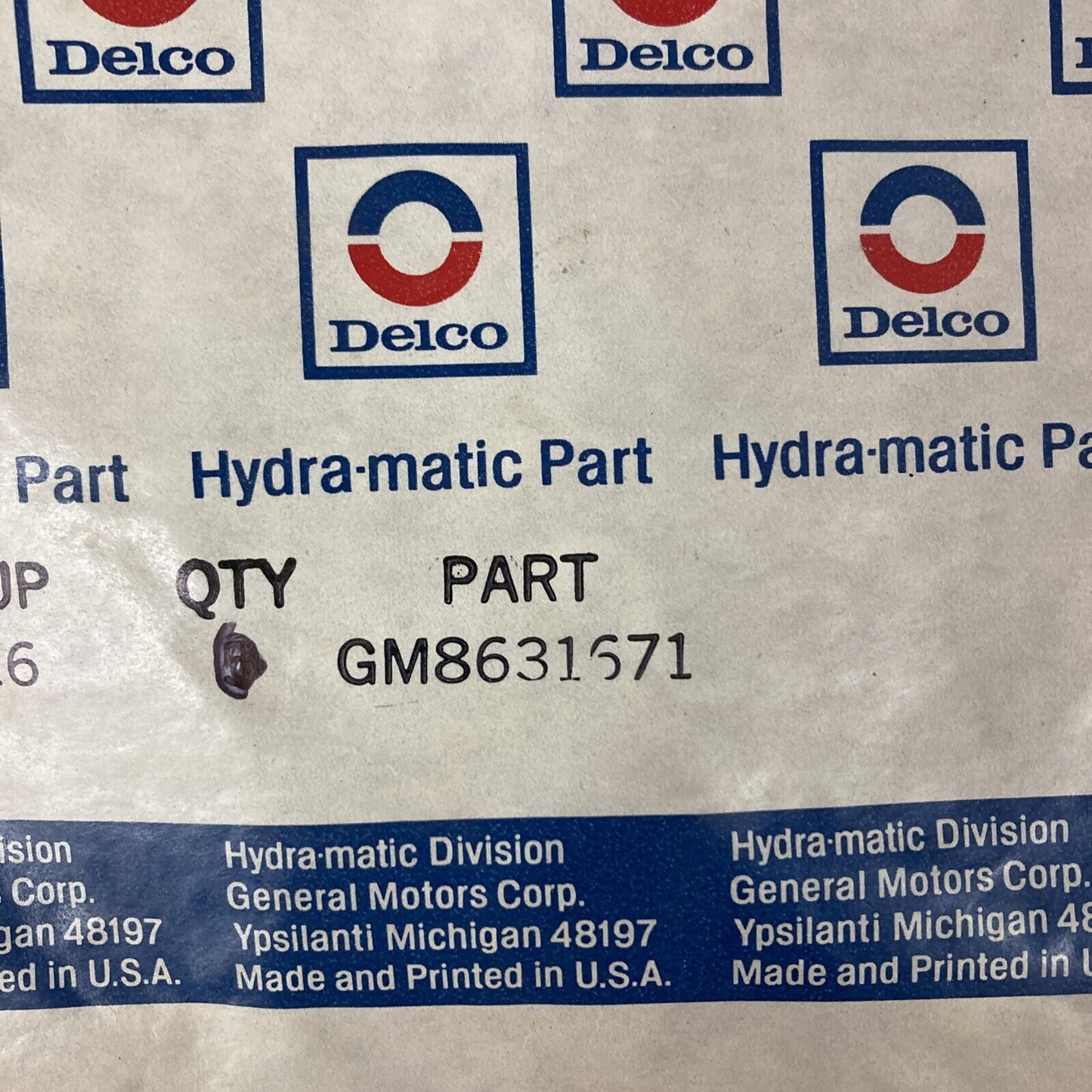 NEW GENUINE ACDELCO/GM 8631671 GASKET KIT, TRANSMISSION CASE GR 4.226