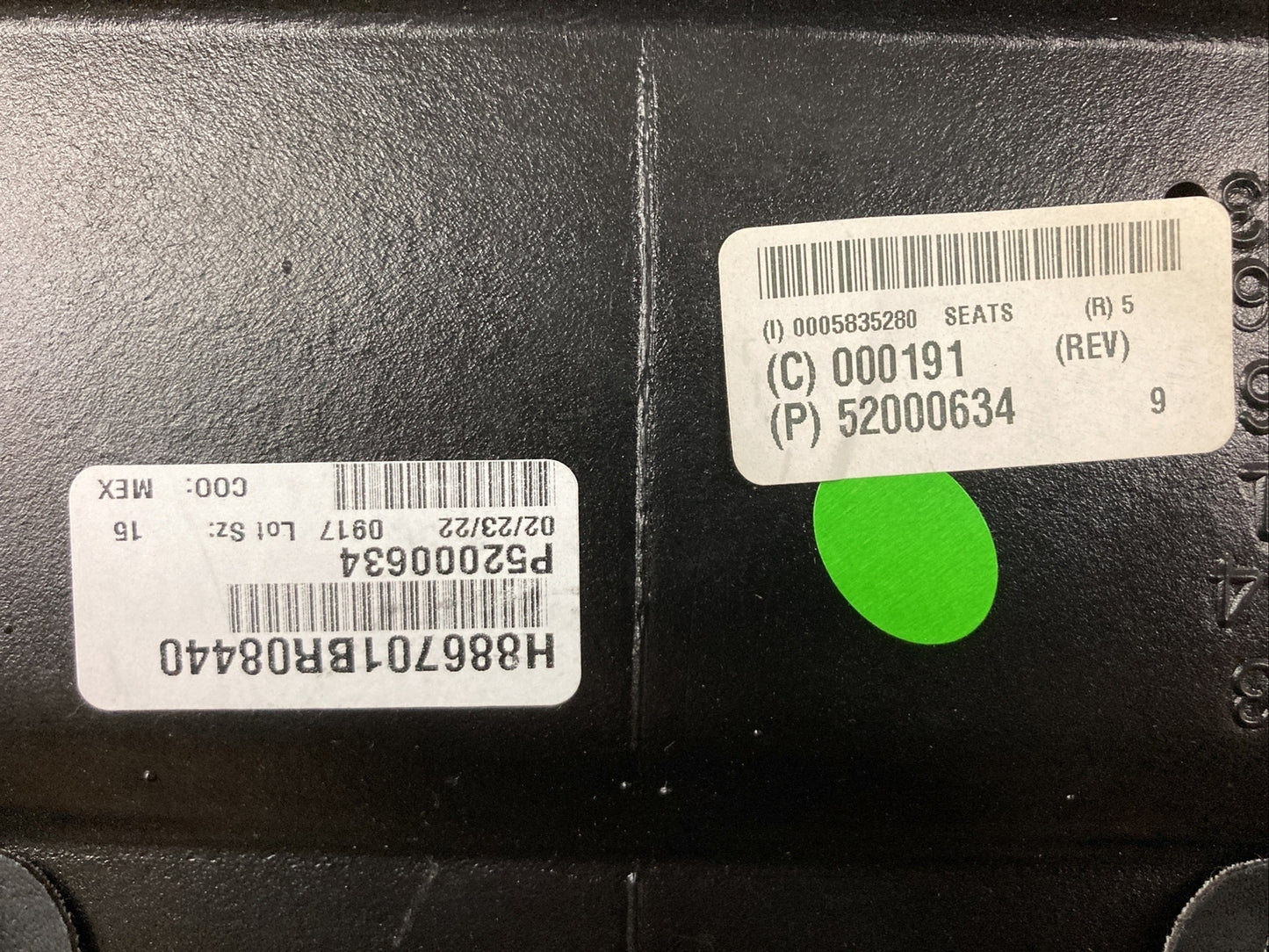 NEW GENUINE HARLEY DAVIDSON 52000634 SOLO SEAT BLACK